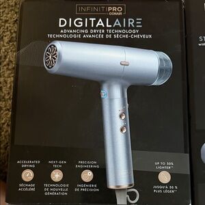 Infiniti Pro by Conair Digital Hair Dryer - Light Blue
